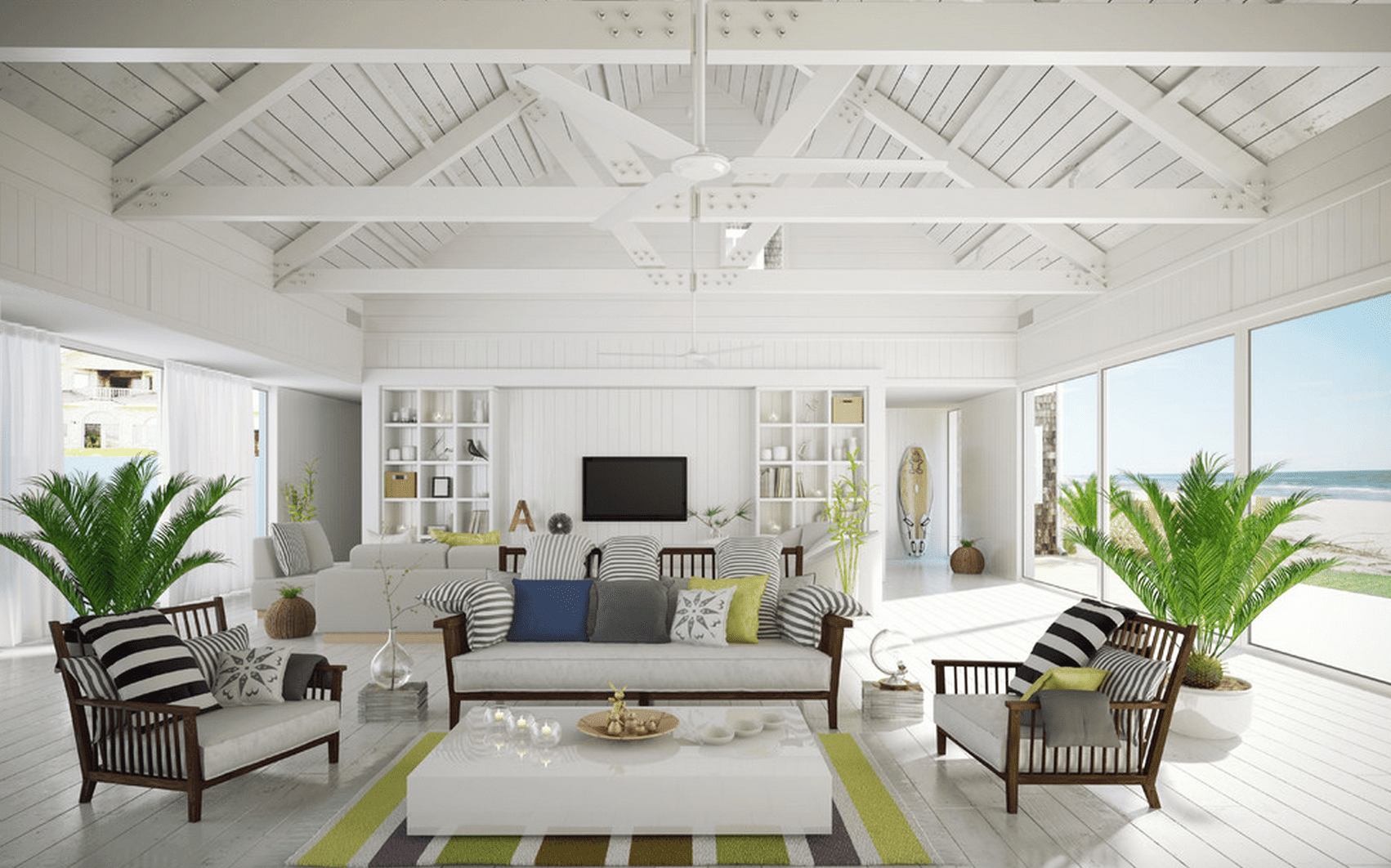 Coastal living room