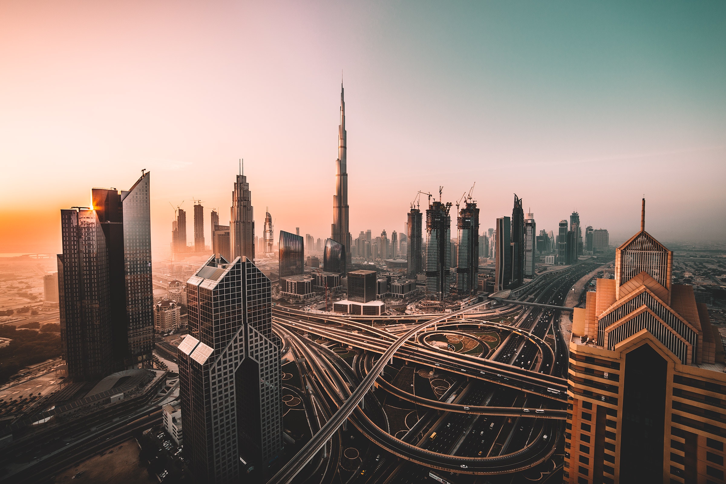 one of the world's most impressive buildings, the Burj Khalifa